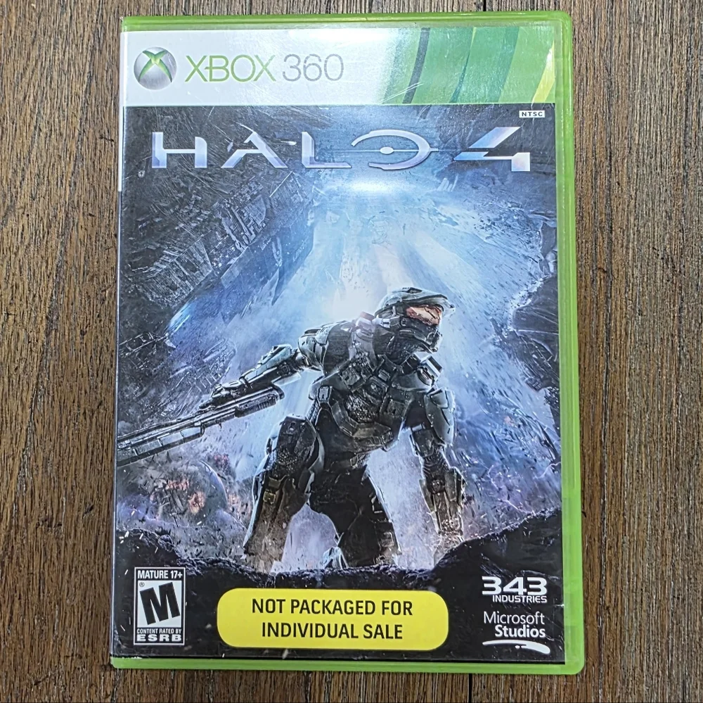 Halo 4 (Xbox 360) - Complete 2 Disc Set - Microsoft 343 Industries